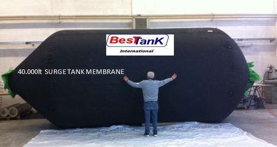 40000lt Surge Tank Membrane